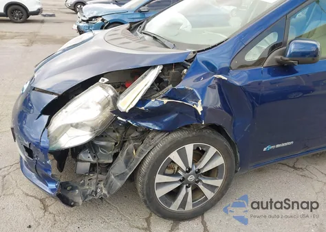 2017 Nissan Leaf Sv из США, поврежденный, VIN 1N4BZ0CP2HC301330